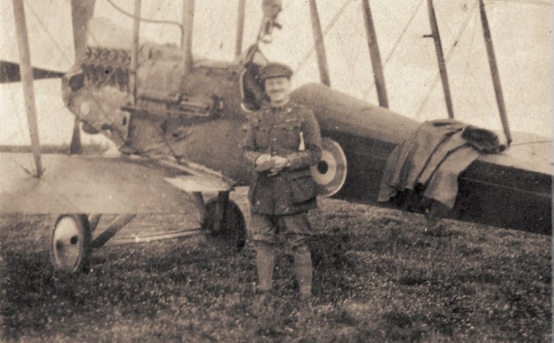 Resultat d'imatges de 1916 German pilot Rudolf von Eschwege shoots down his first enemy plane, a Nieuport 12 of the Royal Naval Air Service over Bulgaria.